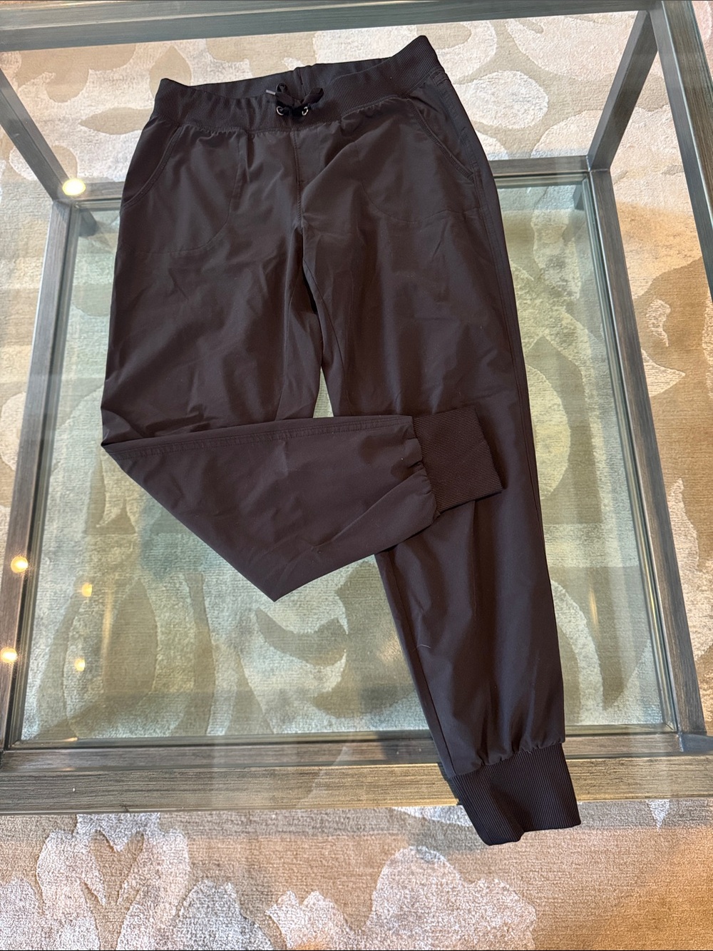 Athleta women's Black Jogger Sweatpants - Drawstring Waist
